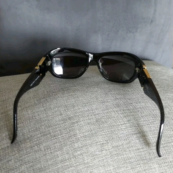 VERSACE Swarovski Crystal Mob Wife Sunglasses Vintage MOD T75/C COL 852RH - Picture 10 of 12